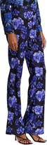 Thumbnail for your product : Alice + Olivia Teeny Floral-Print Boot-Cut Pants