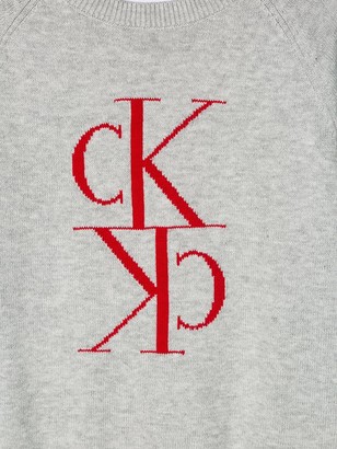 Calvin Klein Kids CK logo jumper