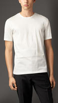 Thumbnail for your product : Burberry Abstract Check Cotton T-Shirt