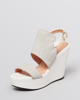 Thumbnail for your product : Robert Clergerie Old Robert Clergerie Open Toe Platform Wedge Sandals - Bambin