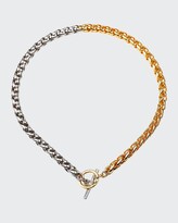 Thumbnail for your product : Ben-Amun Two-Tone Twist Link Necklace