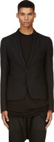 Thumbnail for your product : Rick Owens Black Cropped Blazer
