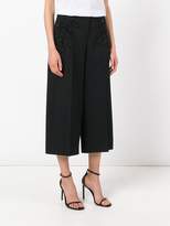 Thumbnail for your product : Alexander McQueen beaded cropped trousers