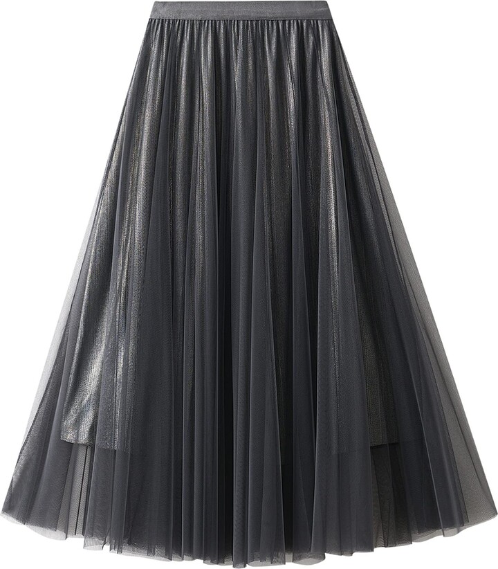 Plus Size Maxi Skirt s Long Skirts Slip Skirt