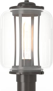 Hubbardton Forge Fairwinds Outdoor Post Light - Clear Glass