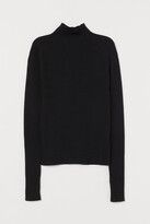 Thumbnail for your product : H&M Ribbed polo-neck top