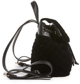 Thumbnail for your product : BP Quilted Velvet Backpack - Black