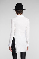 Thumbnail for your product : Ann Demeulemeester Shirt In White Silk
