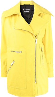 yellow short sleeve jacket