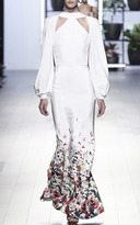 Thumbnail for your product : Cushnie Davina Degrade Printed Gown