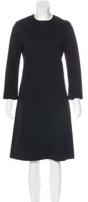Celine Long Sleeve Knee-Length Dress