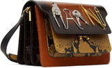 Thumbnail for your product : Marni Brown Found Objects Trunk Bag
