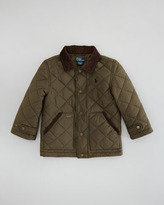 Thumbnail for your product : Ralph Lauren Childrenswear New Hagan Quilted Jacket, Dark Olive, Sizes 2-3