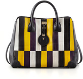 Thumbnail for your product : Jason Wu Jourdan Painted Eelskin Tote Bag, Gold/Violet