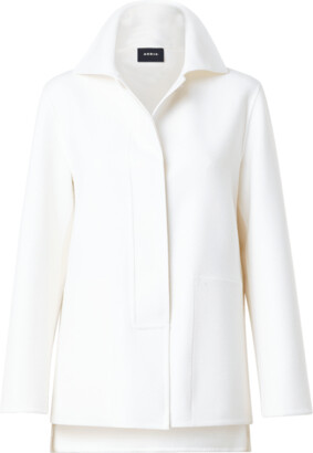 Akris Double-Face Cashmere Oversize Top Coat