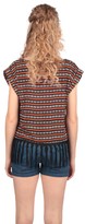 Thumbnail for your product : Romeo & Juliet Couture Short Sleeve Tassle Top