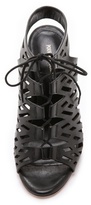 Thumbnail for your product : Pour La Victoire Yermak Cutout Sandals