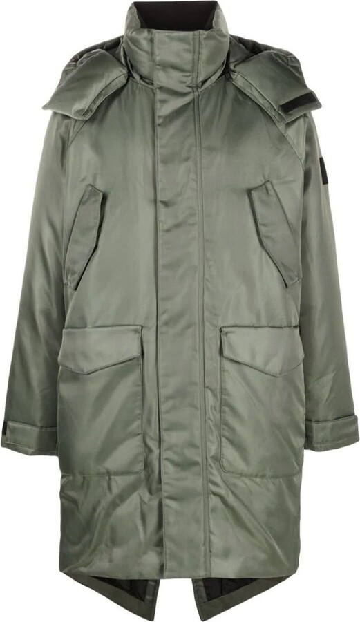 Calvin Klein Jeans Hooded Puffer Parka ShopStyle