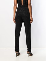 Thumbnail for your product : Talbot Runhof Glitter Tapered Trousers