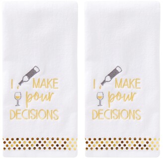 Saturday Knight Ltd Pour Decisions 2 Piece Hand Towel Set Bedding