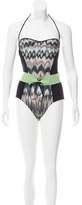 Thumbnail for your product : La Perla Belted One-Piece Swimsuit w/ Tags