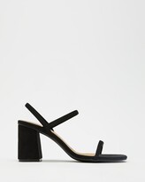 Thumbnail for your product : Spurr Women's Black Open Toe Heels - Becca Heels - Size 9 at The Iconic