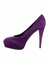 Purple Suede Platform Heels | Shop the world’s largest collection of ...