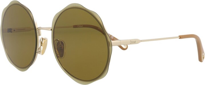 Chloé Women's Yellow Sunglasses ShopStyle