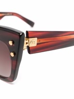 Thumbnail for your product : Balmain Eyewear B-II cat-eye frames sunglasses