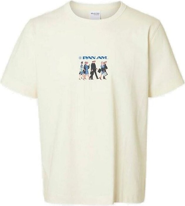 Selected Short Sleeve Crewneck T-Shirt