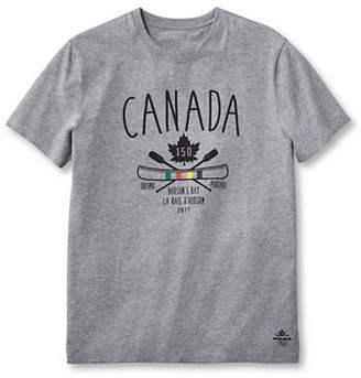 Grand Portage Mens Canada 150 Crew Neck T-Shirt