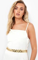 Thumbnail for your product : boohoo Chunky Chain Waist Belt
