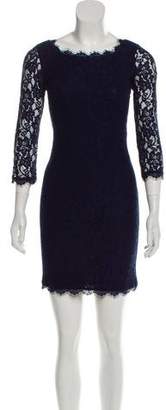 Diane von Furstenberg Zarita Lace Mini Dress