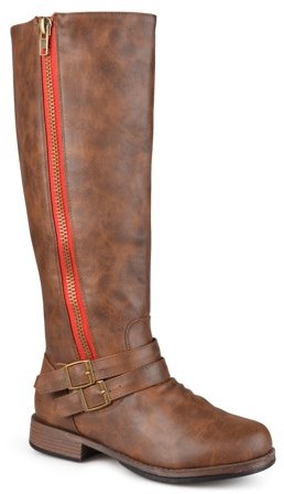 riding boots with zipper