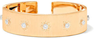 Buccellati Macri 18-karat Gold Diamond Bracelet