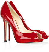 Thumbnail for your product : Jimmy Choo Quiet patent-leather pumps