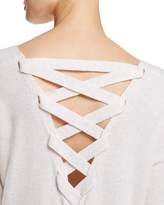 Thumbnail for your product : Aqua Lace-Up Back Cashmere Sweater - 100% Exclusive