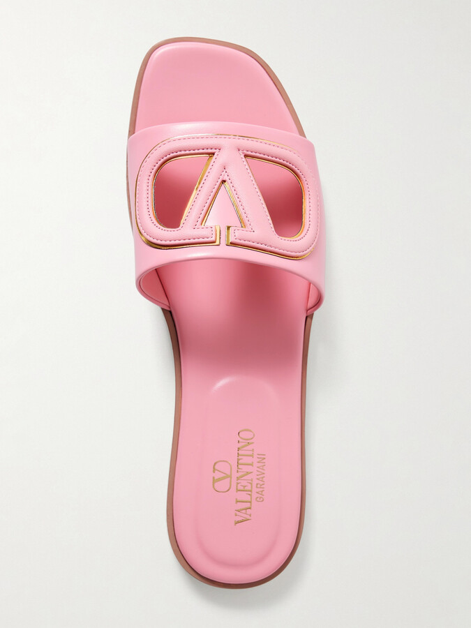 Slide Sandal Valentino Sliders Sale Pink Womens Valentino Sliders