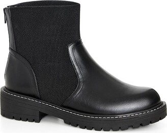 Evans | Women's Plus Size WIDE FIT Tammy Ankle Boot - black - 8W