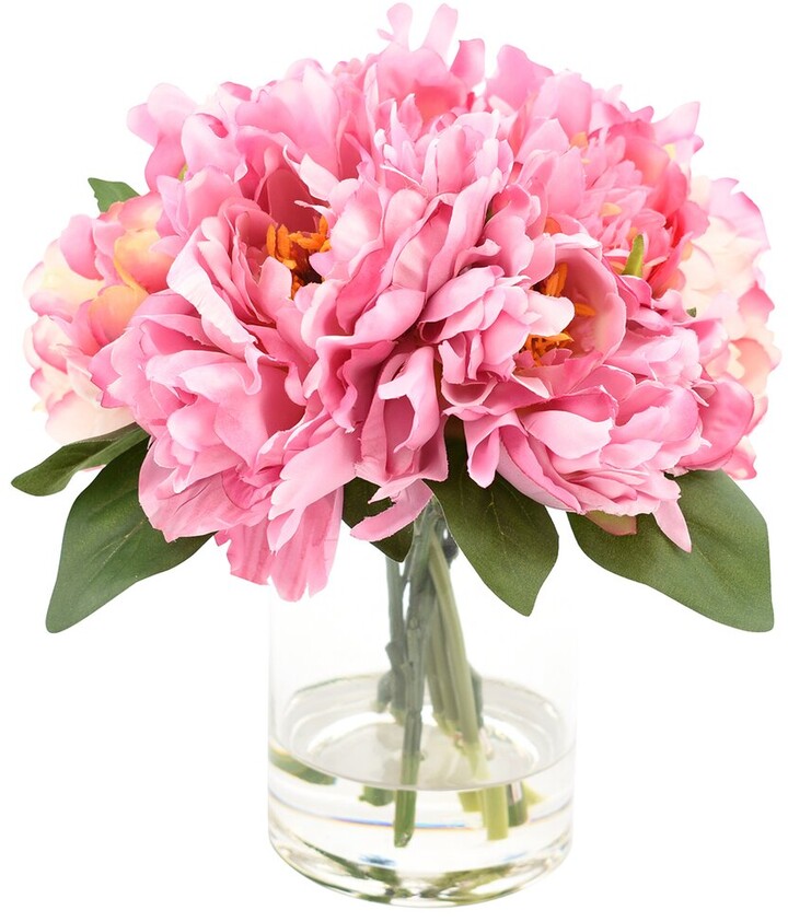 Creative Displays Pink Peony Floral Arrangement ShopStyle Decor