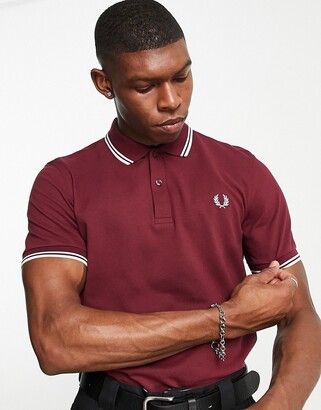 Fred Perry Burgundy | ShopStyle UK