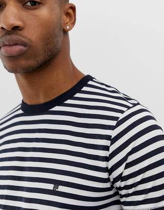 French Connection stripe t-shirt-Navy