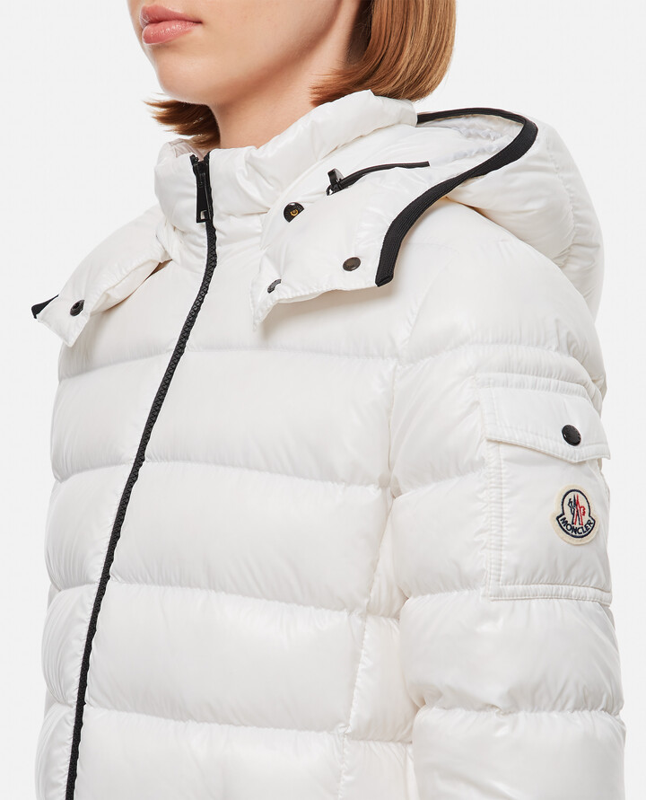 Moncler Synthetic Guethary Parka in White Womens Clothing Jackets Padded and down jackets 