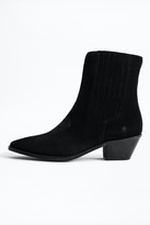 Thumbnail for your product : Zadig & Voltaire Tyler Suede Ankle Boots