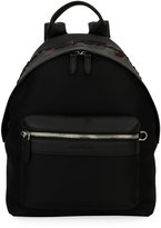 Thumbnail for your product : Ferragamo Embroidered Backpack, Black/Red
