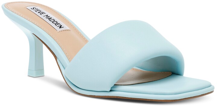 light blue kitten heels