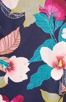 Thumbnail for your product : Eliza J Floral Print Faux Wrap Dress
