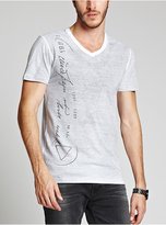 Thumbnail for your product : GUESS Russel Jersey V-Neck Tee