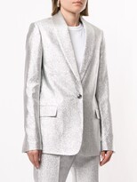Thumbnail for your product : 3.1 Phillip Lim Single-Breasted Metallic Blazer