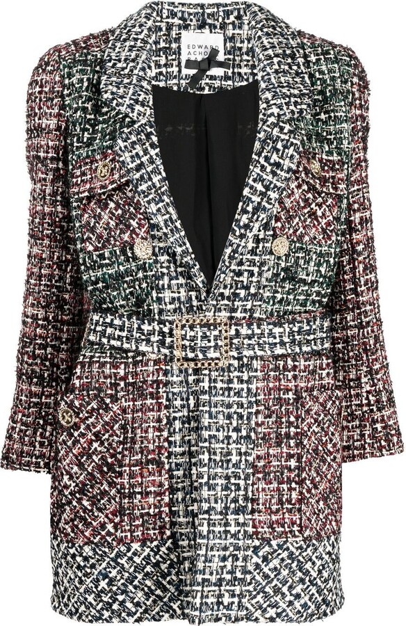 Tweed Short Sleeve Jacket | ShopStyle